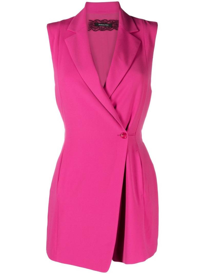 Patrizia Pepe wrap-design playsuit - Pink von Patrizia Pepe