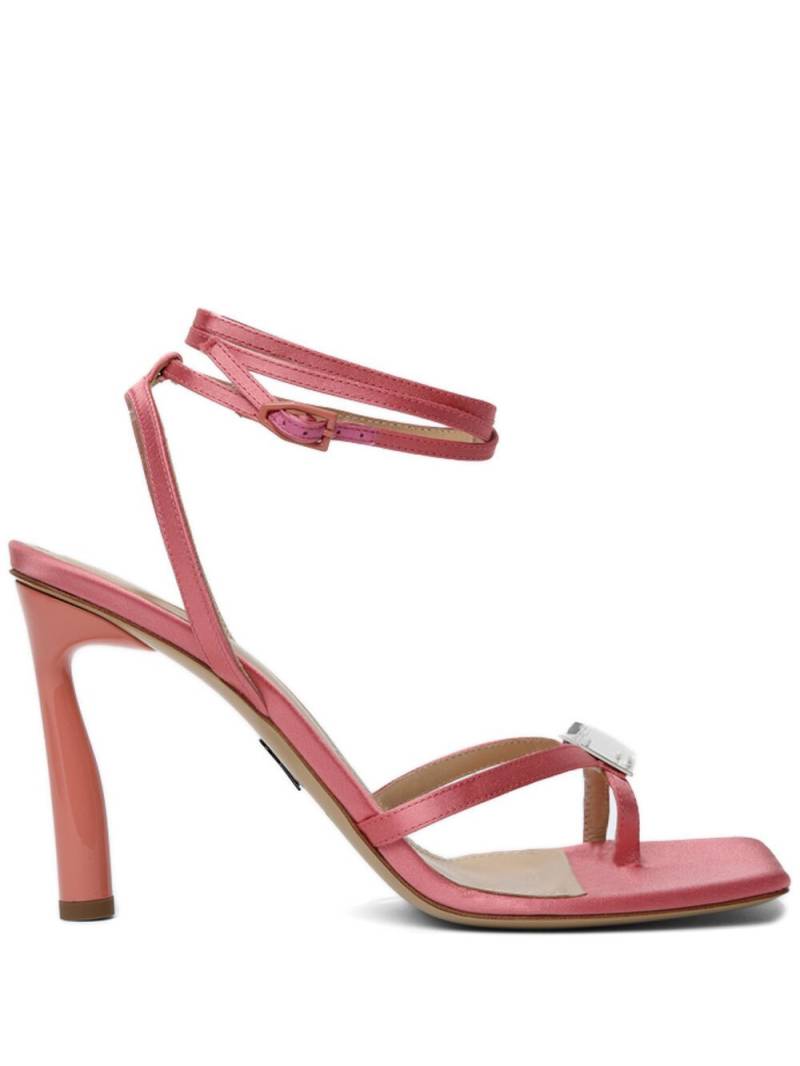 Paul Andrew Cube Toe-Ring 95mm sandals - Pink von Paul Andrew