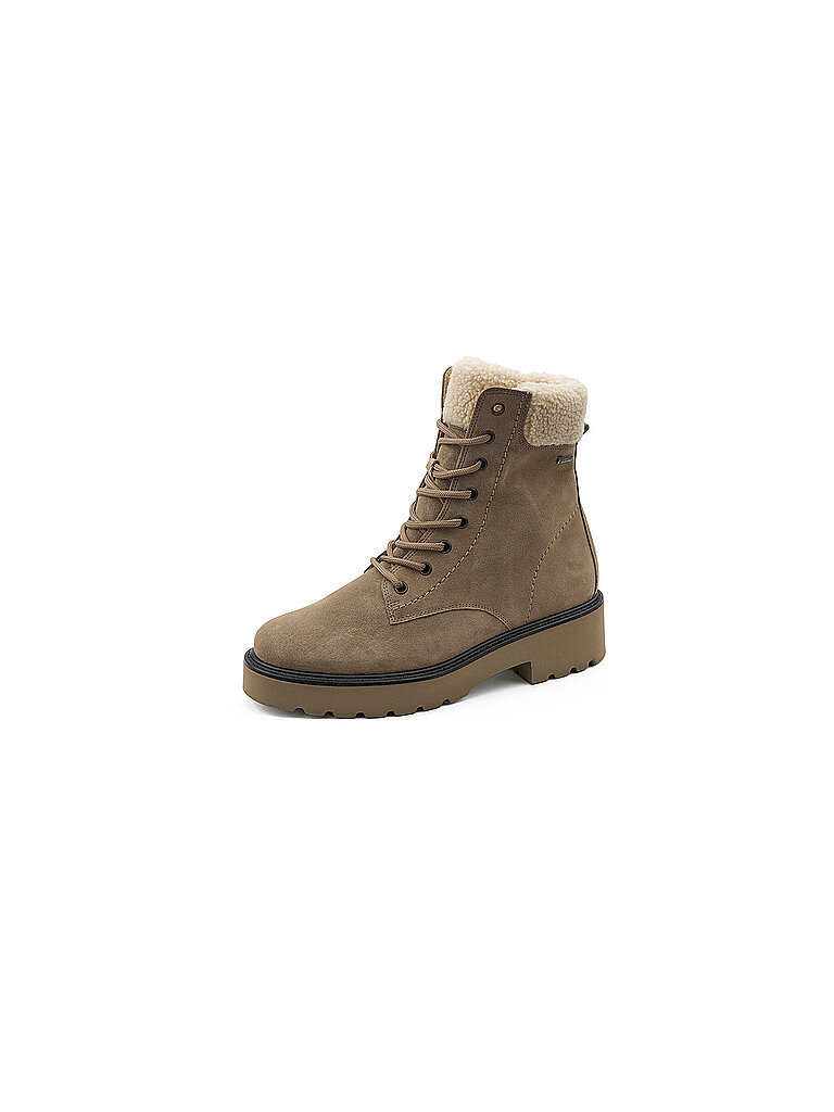 PAUL GREEN Schnürboots beige | 38 1/2 von Paul Green