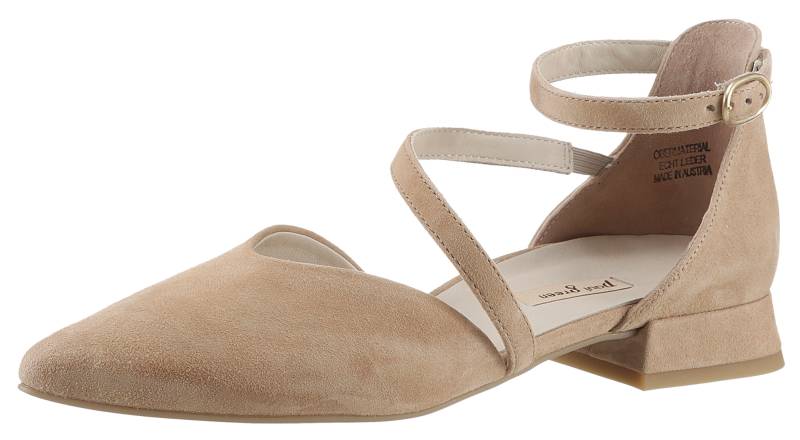 Paul Green Ballerina, Flats, Kitten Heel, Festliche Schuhe mit verstellbarem Fesselriemchen von Paul Green