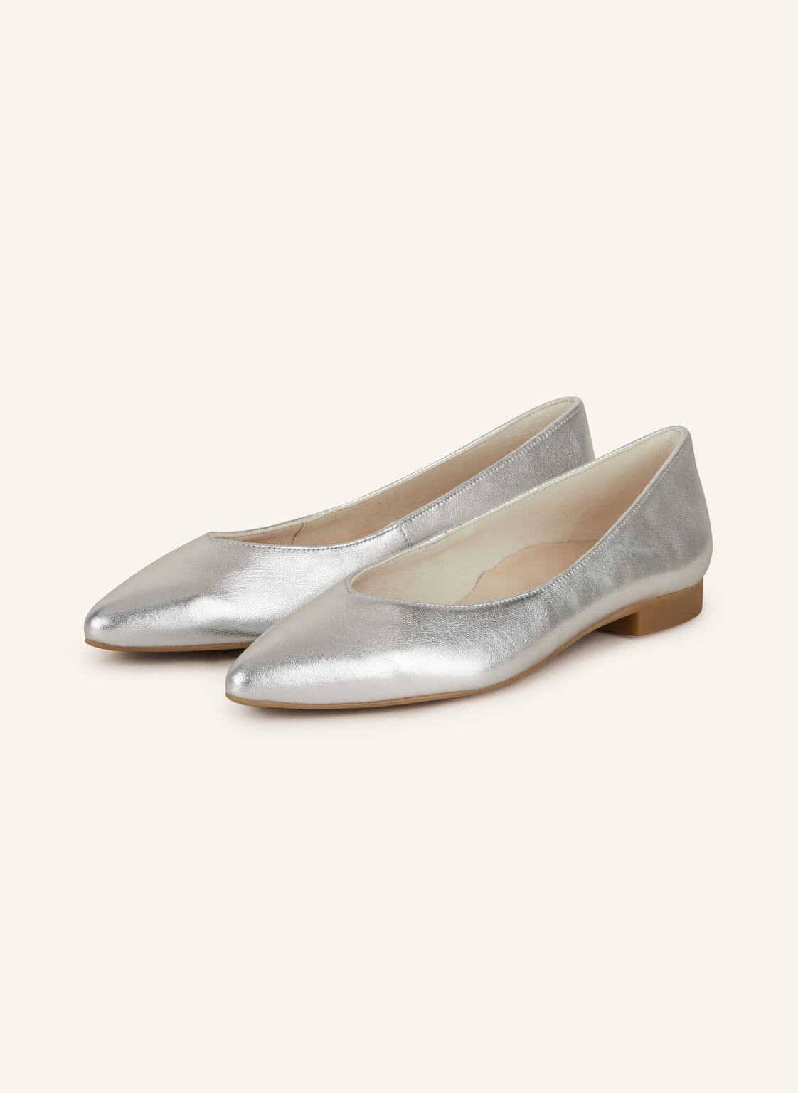 Paul Green Ballerinas silber von Paul Green