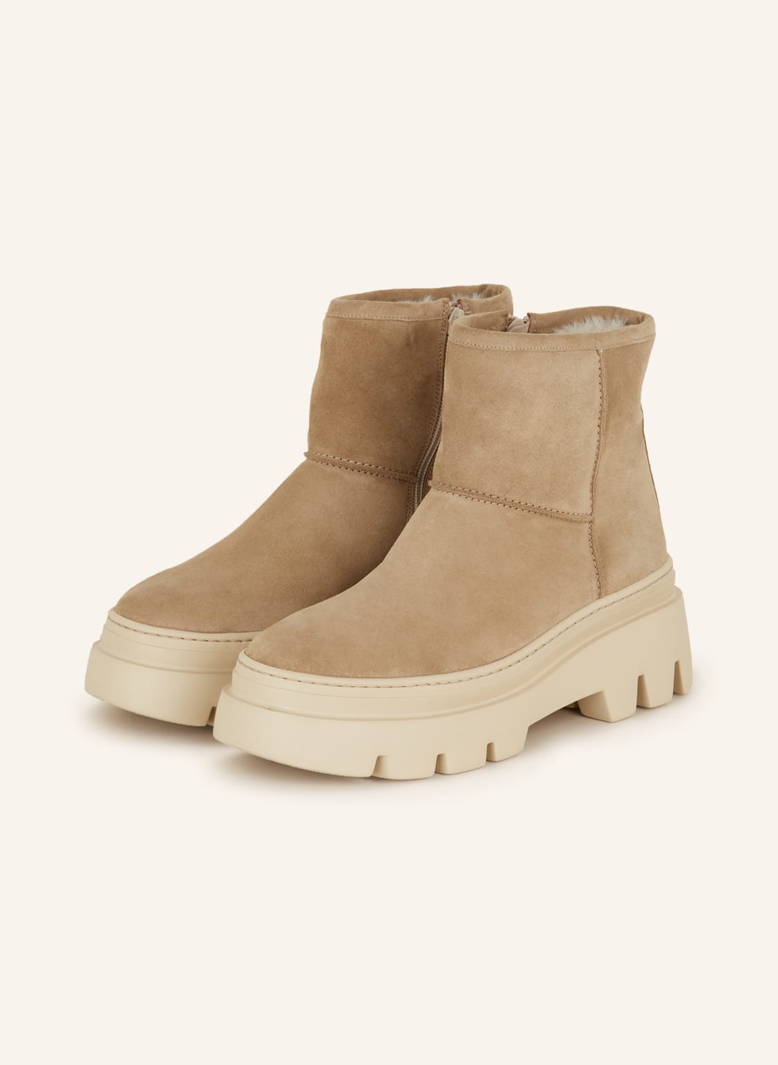 Paul Green Stiefeletten beige Paul Green Stiefeletten beige von Paul Green