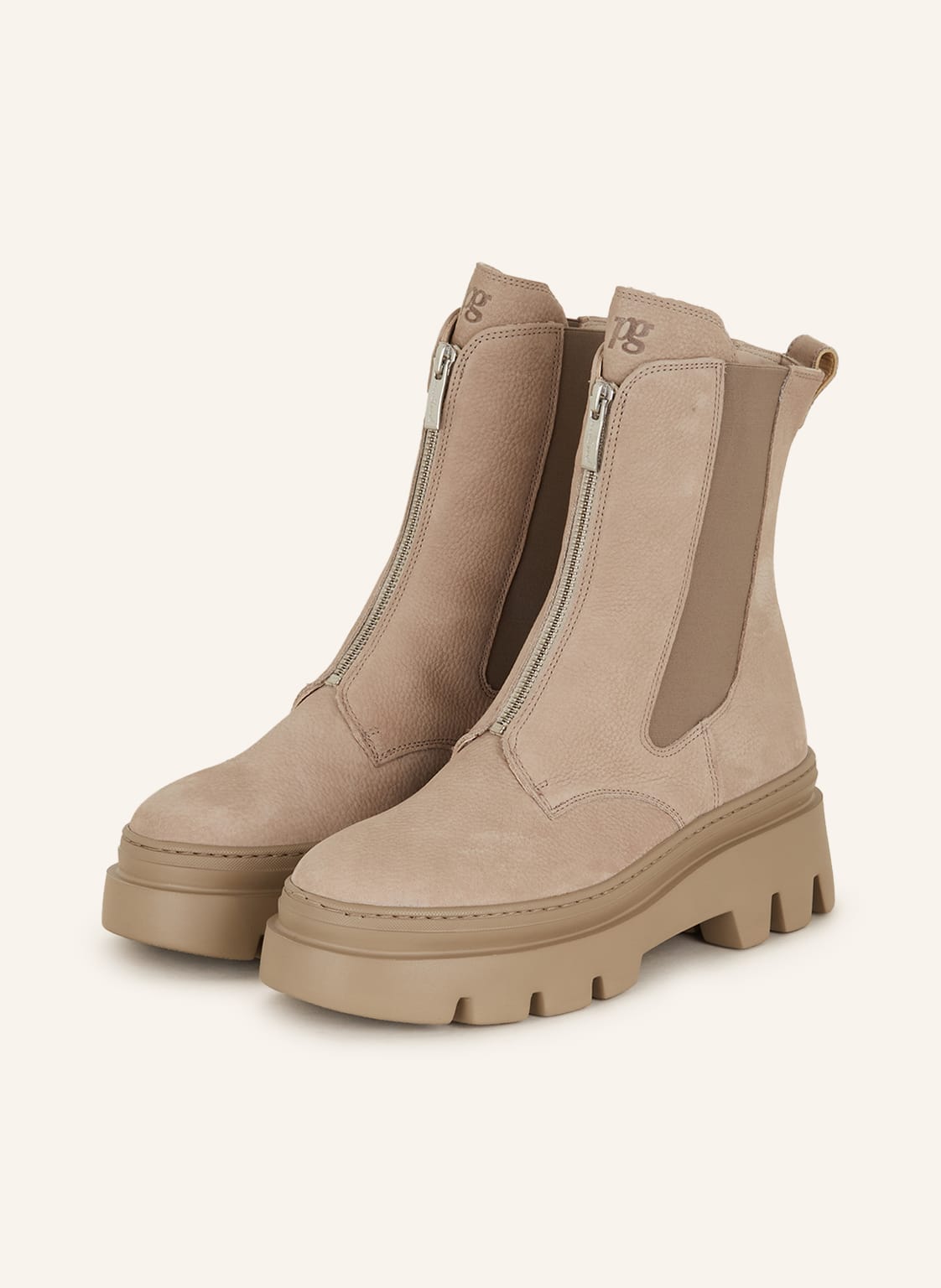 Paul Green Chelsea-Boots beige Paul Green Chelsea-Boots beige von Paul Green