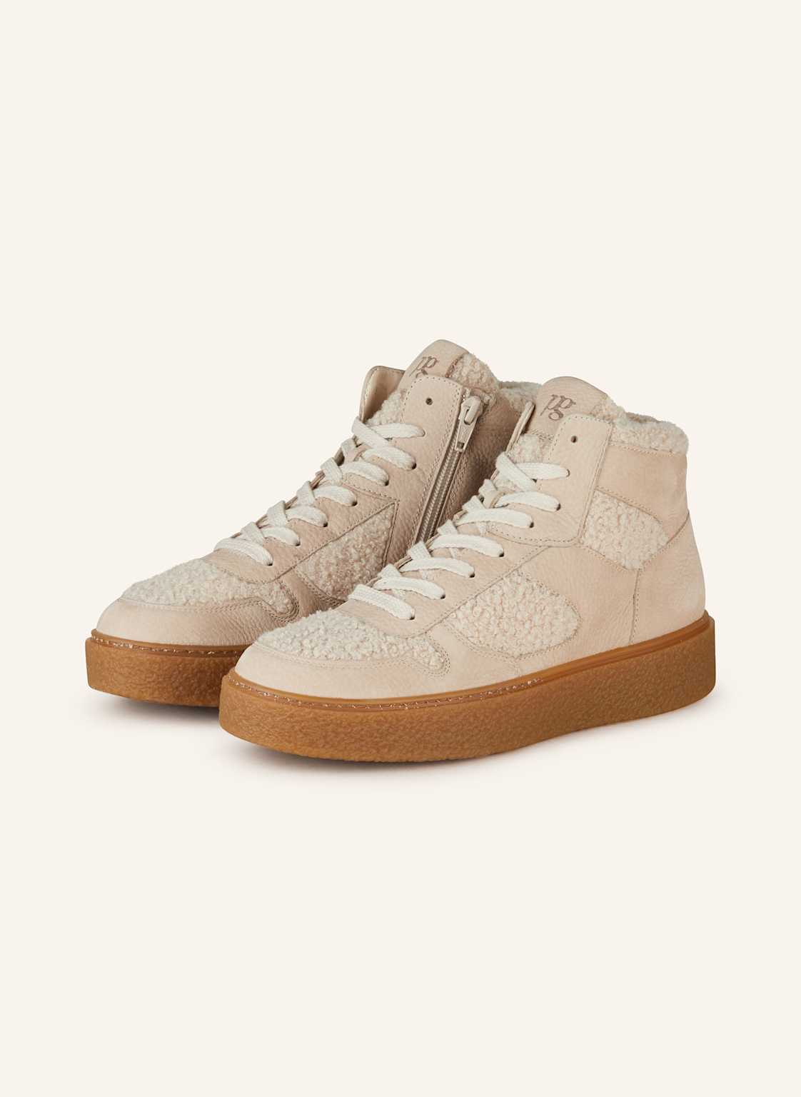 Paul Green Hightop-Sneaker beige von Paul Green