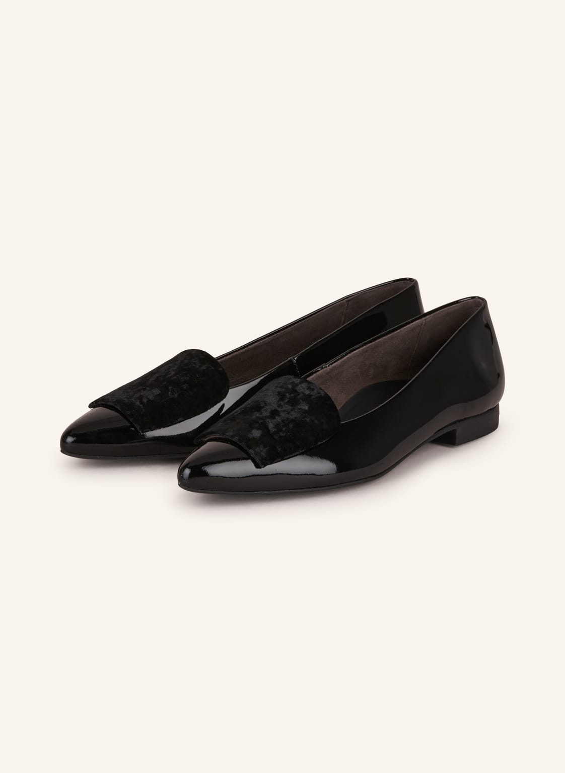 Paul Green Lackballerinas schwarz von Paul Green