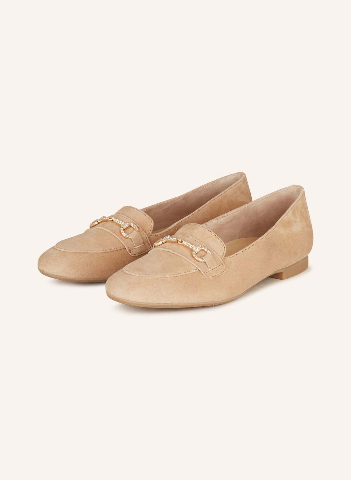 Paul Green Loafer Mit Schmucksteinen beige von Paul Green