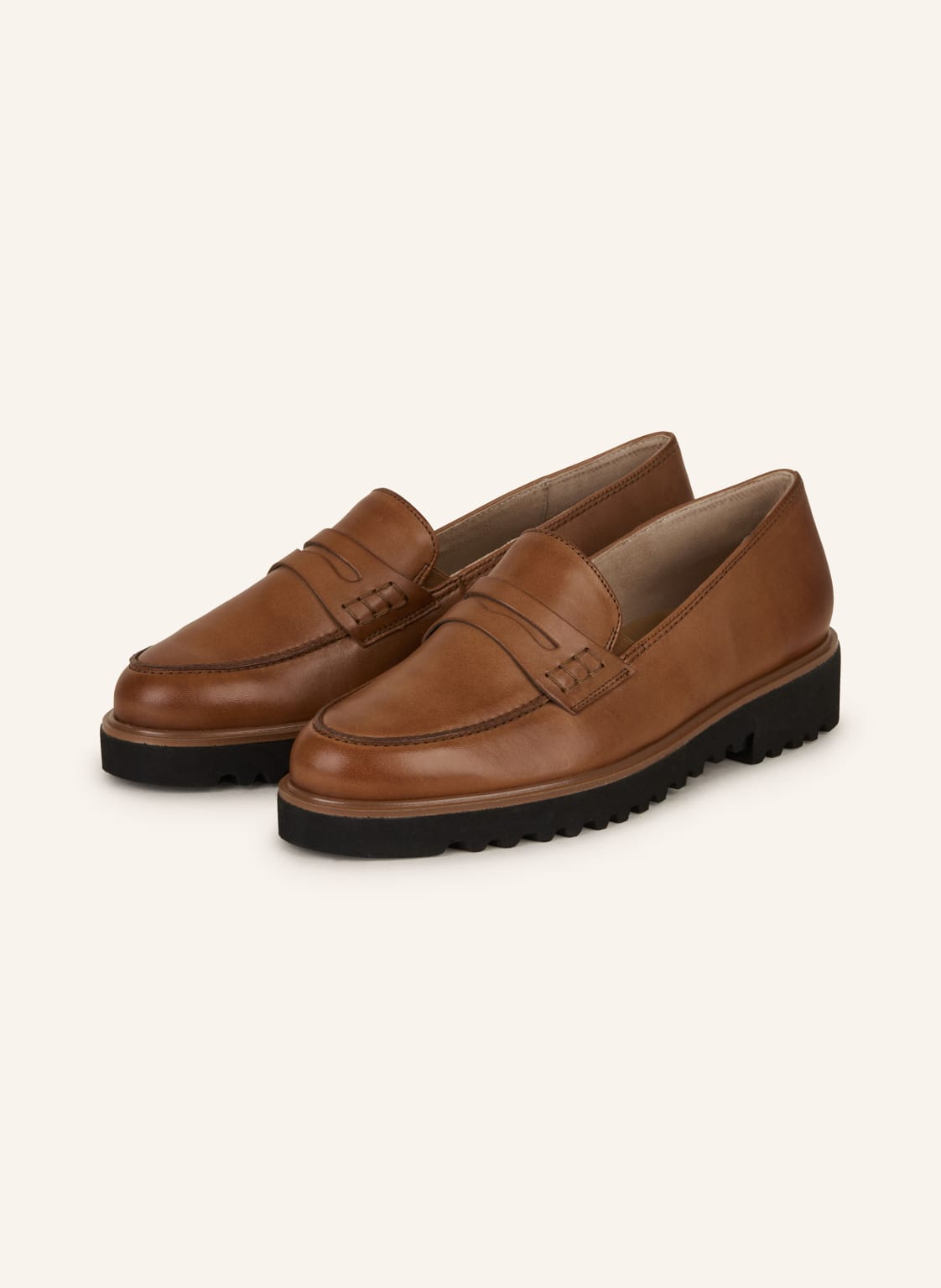 Paul Green Penny-Loafer braun von Paul Green