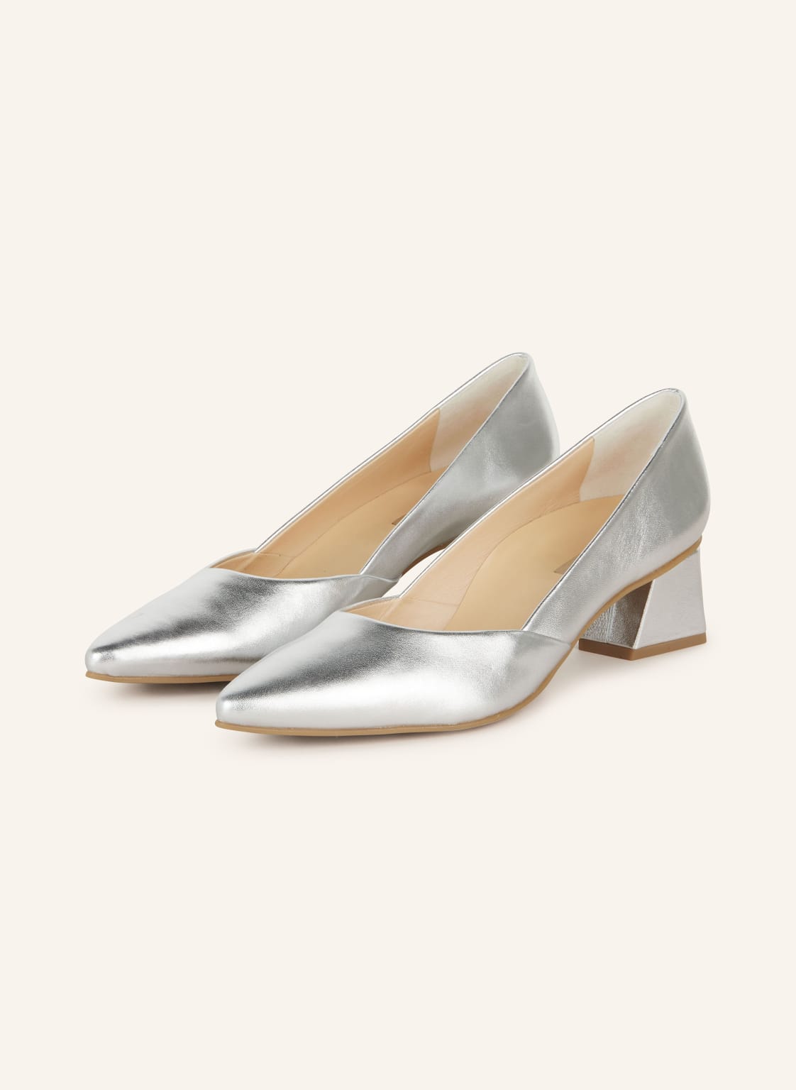 Paul Green Pumps silber von Paul Green