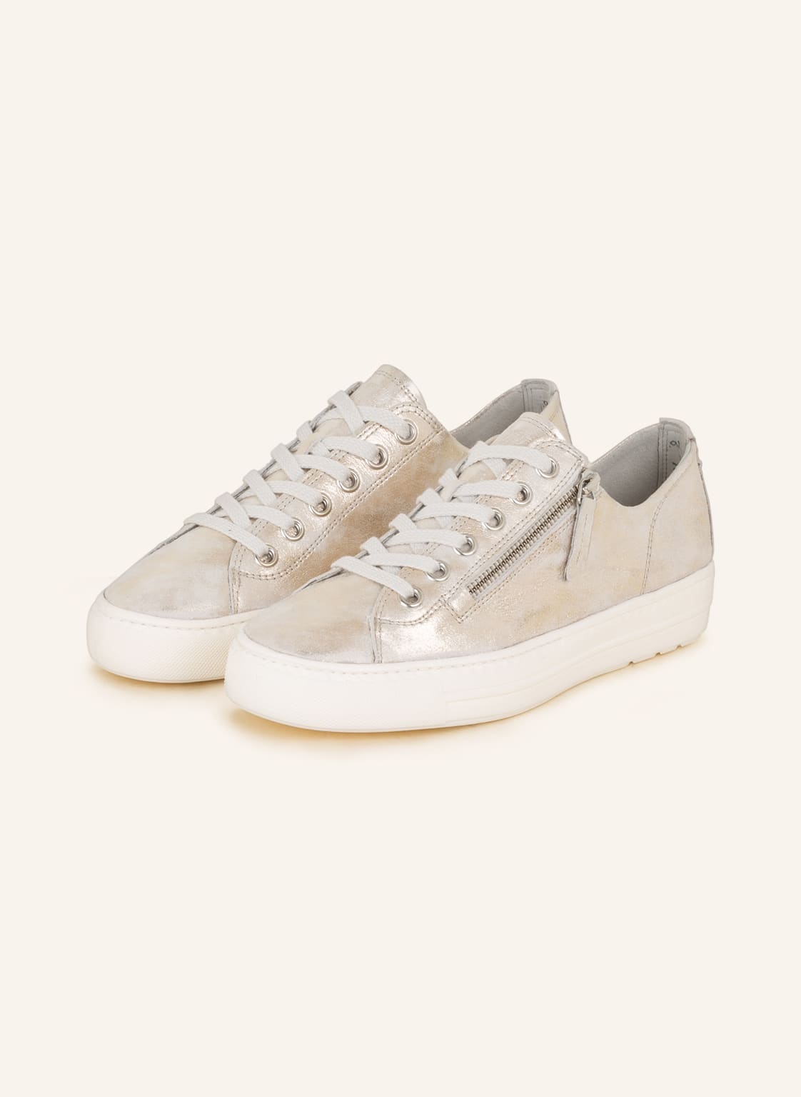 Paul Green Sneaker Antic Mineral silber von Paul Green