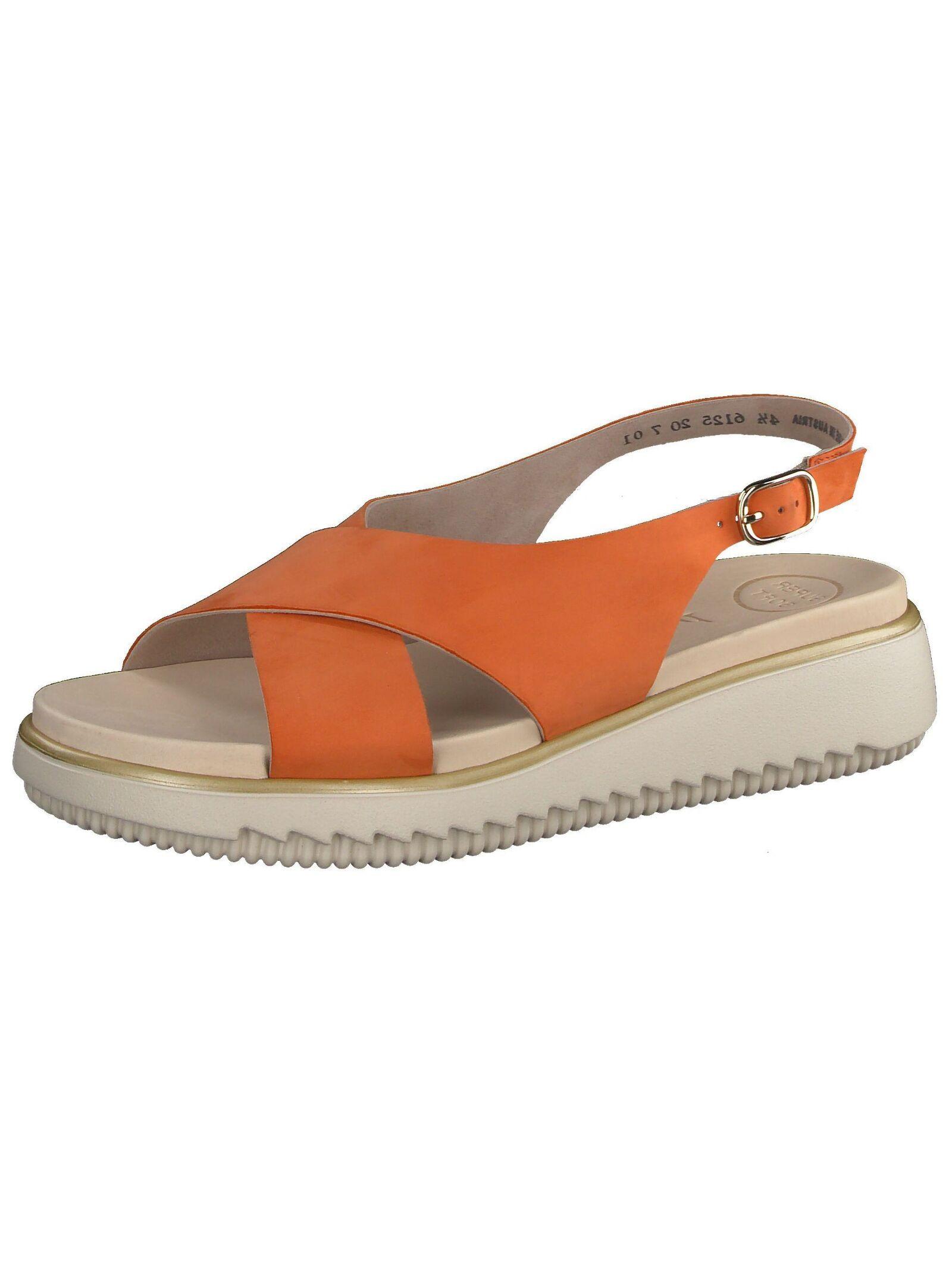 Sandalen 6125 Damen Orange 38 von Paul Green