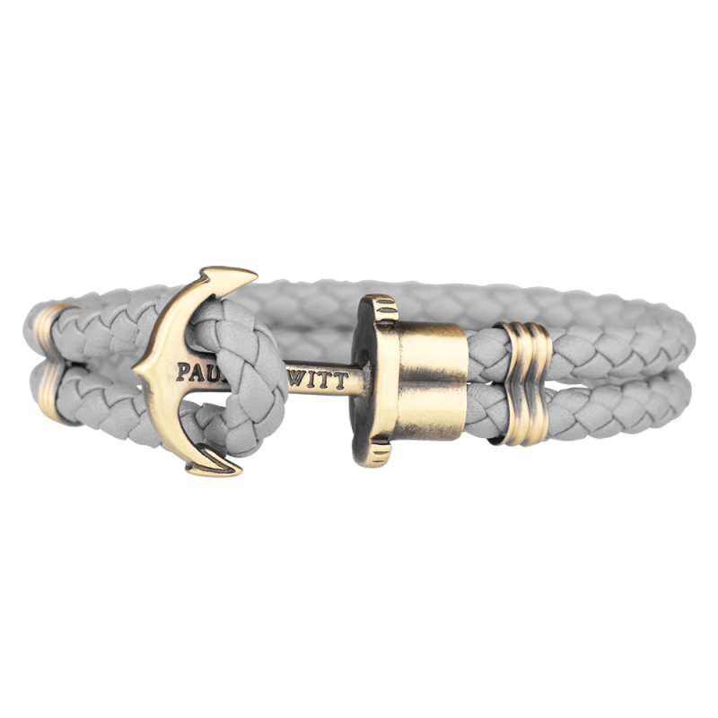 Paul Hewitt Anchor Bracelet Phrep Brass Grey PH-PH-L-M-Gr von Paul Hewitt