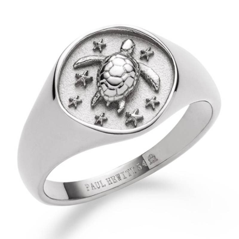 Paul Hewitt PH-JE-1885 Turtle Signet Damen Ring von Paul Hewitt