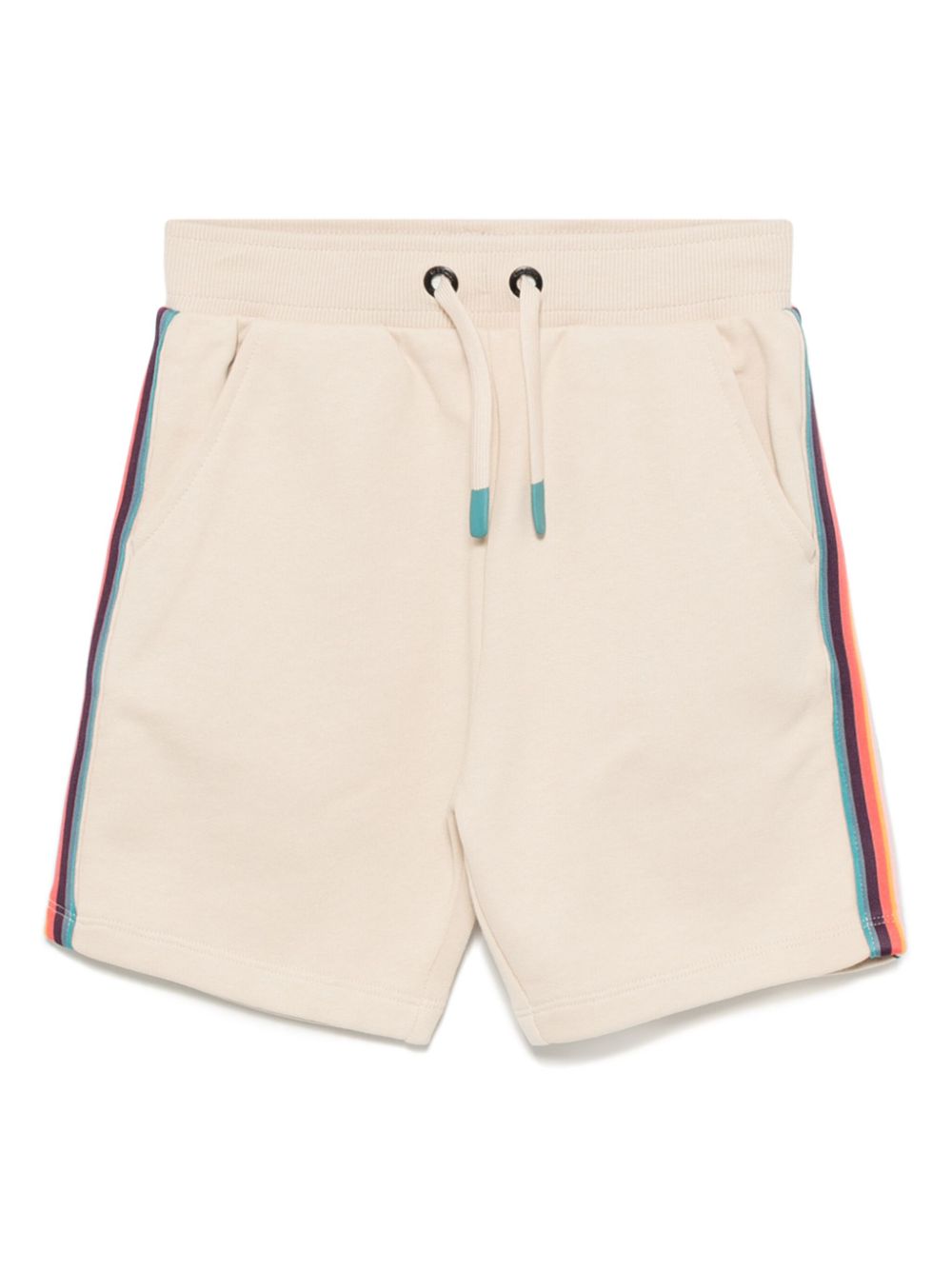 Paul Smith Junior fabric-tape shorts - Neutrals von Paul Smith Junior