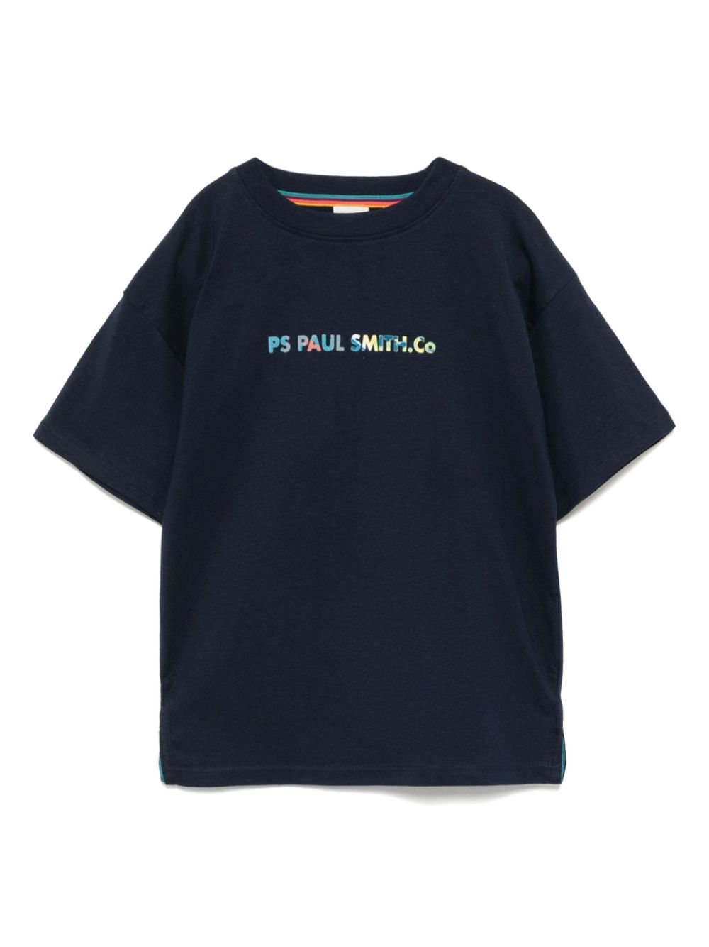 Paul Smith Junior logo-printed T-shirt - Blue von Paul Smith Junior