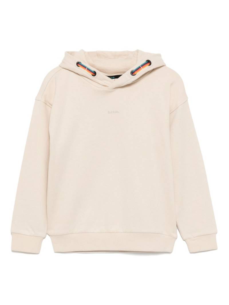 Paul Smith Junior logo pullover hoodie - Neutrals von Paul Smith Junior