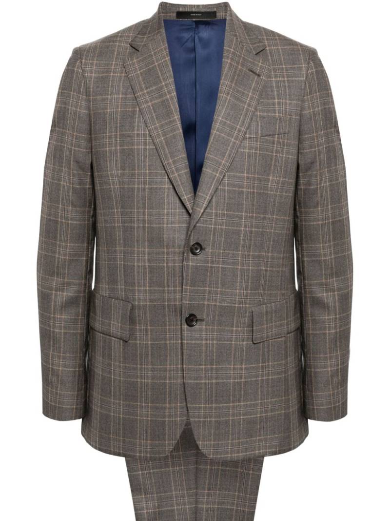 Paul Smith Brierley checked wool suit - Brown von Paul Smith