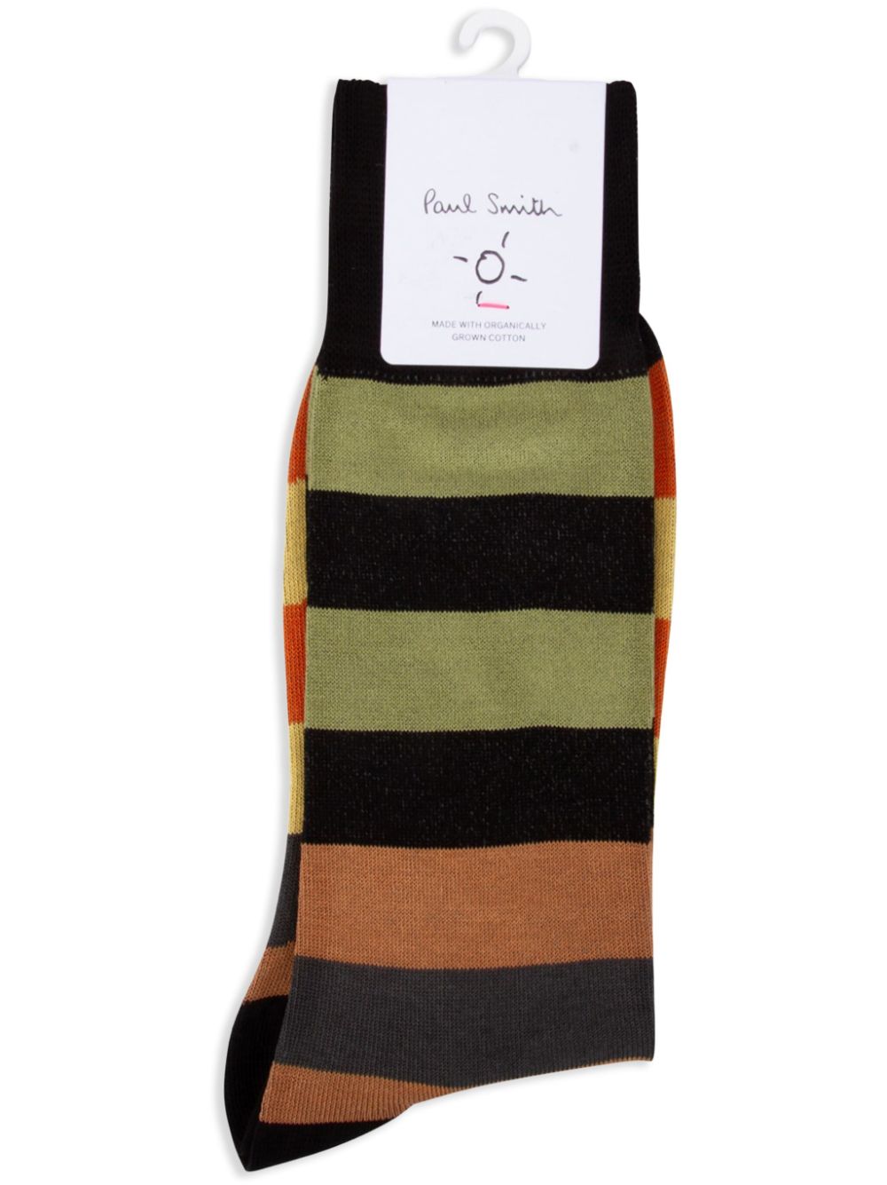 Paul Smith Charlie striped socks - Black von Paul Smith