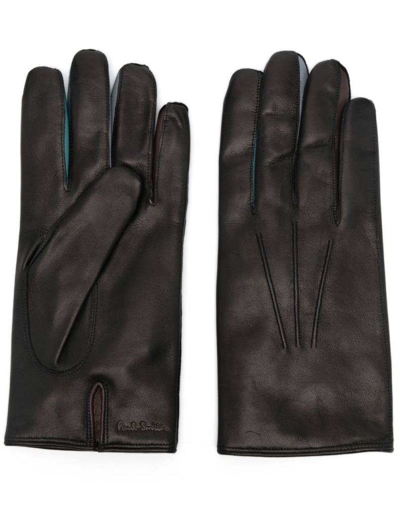 Paul Smith Concertina gloves - Black von Paul Smith