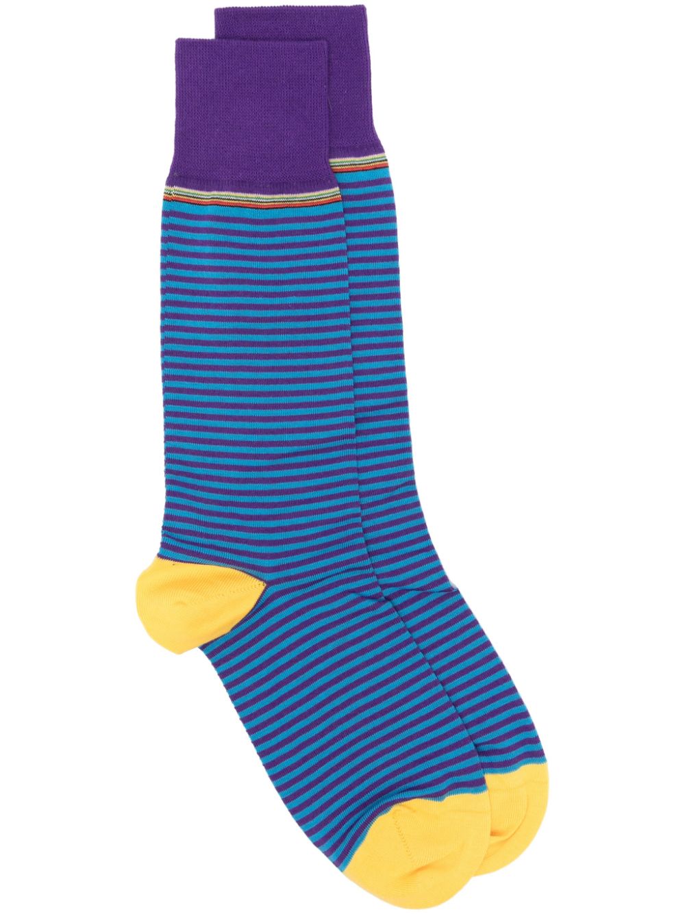 Paul Smith Grant Stripe ankle socks - Blue von Paul Smith