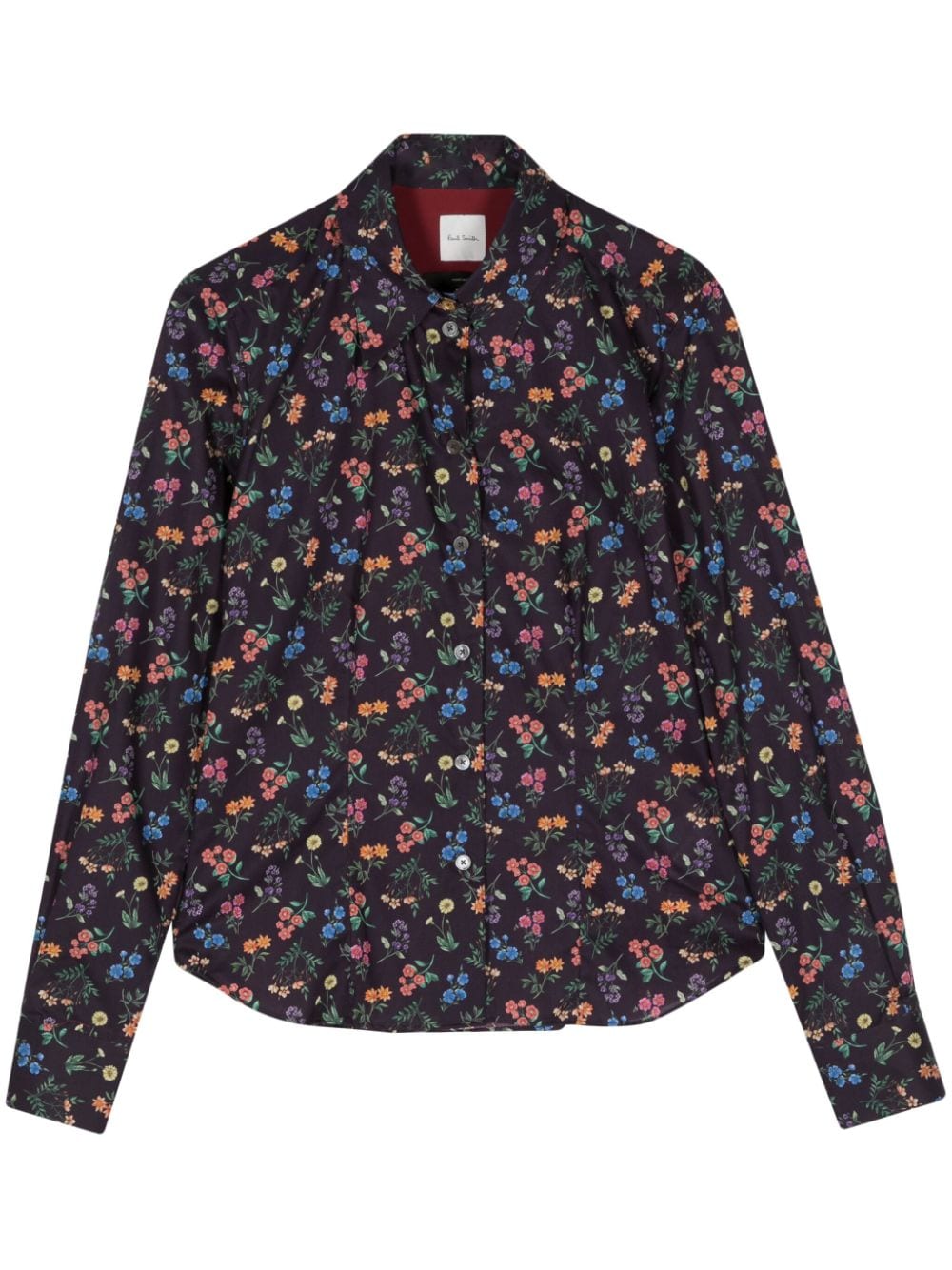 Paul Smith Liberty Floral-print cotton shirt - Purple von Paul Smith