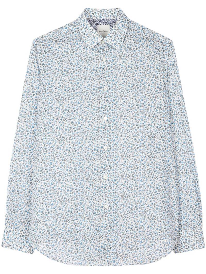 Paul Smith Liberty Floral-print shirt - Blue von Paul Smith