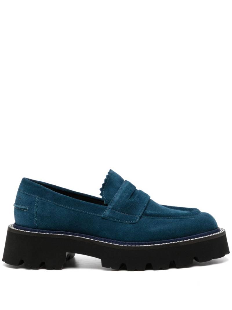 Paul Smith Magpie suede loafers - Blue von Paul Smith