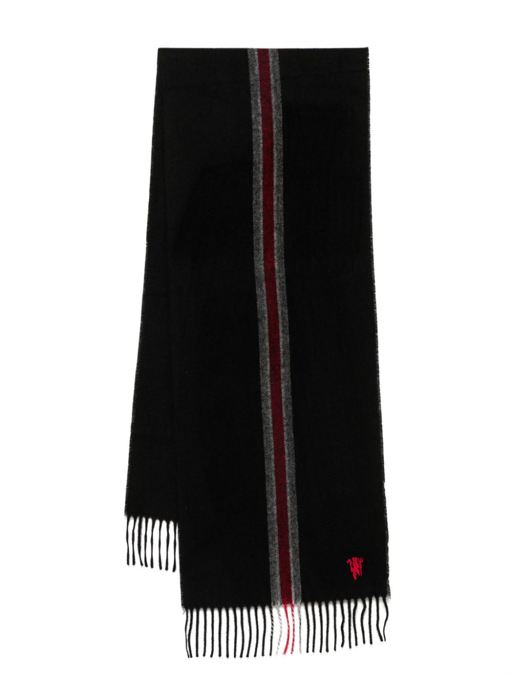 Paul Smith Manchester United central stripe scarf - Black von Paul Smith