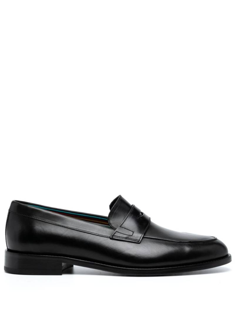 Paul Smith Montego leather penny loafers - Black von Paul Smith