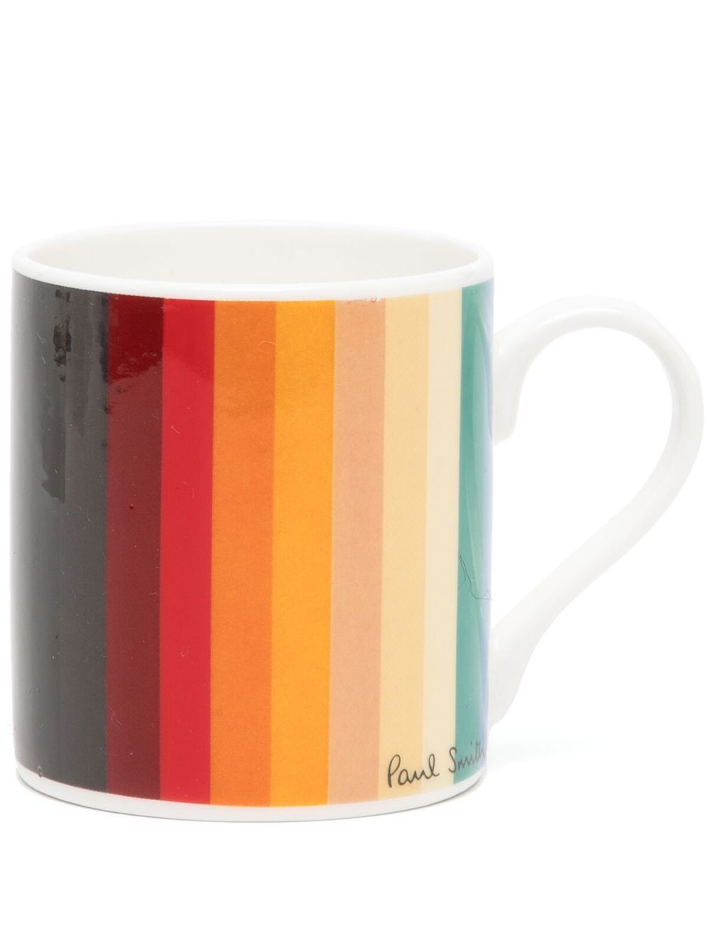 Paul Smith Multi-Stripe mug - White von Paul Smith