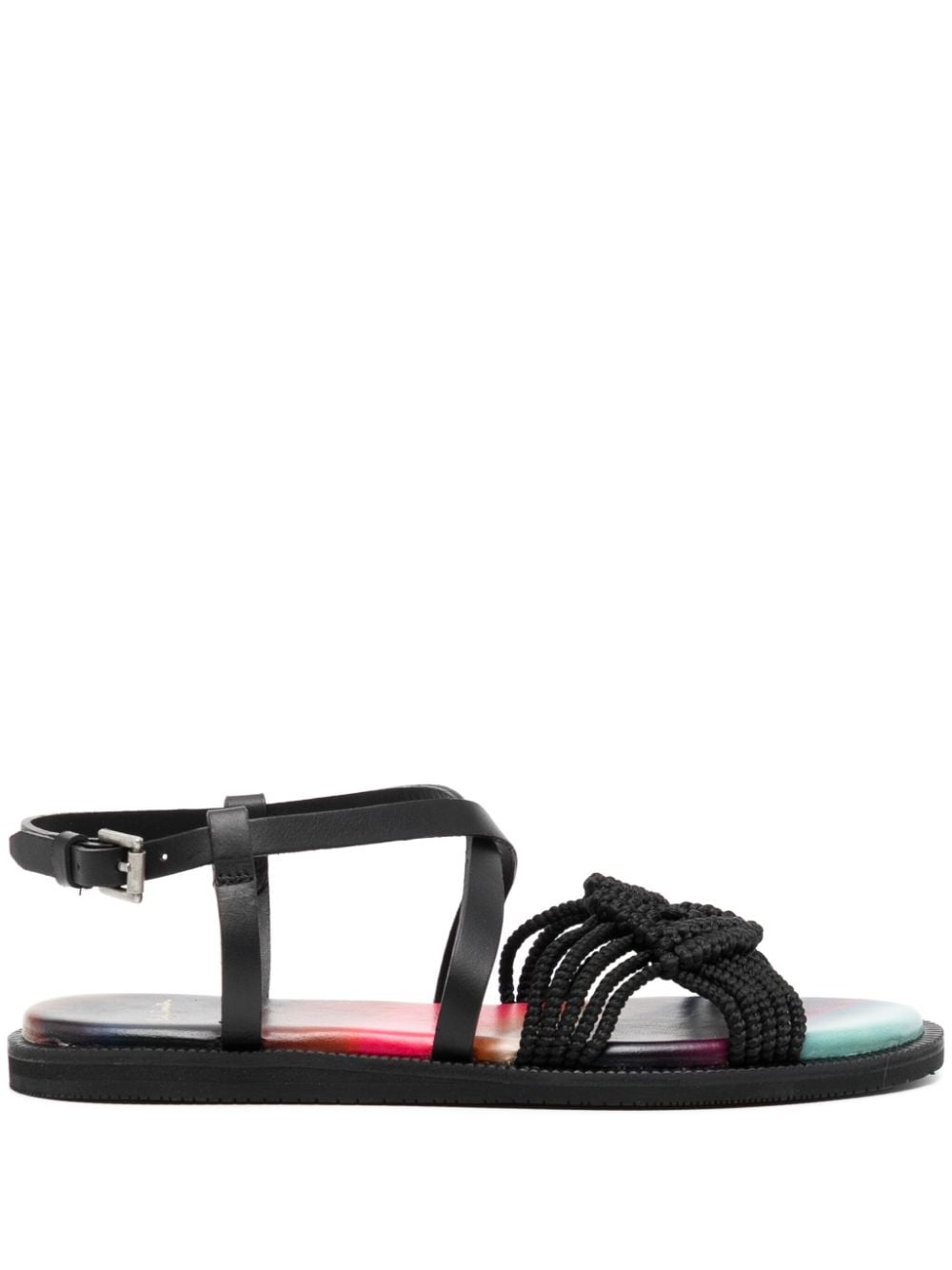 Paul Smith Nishio crochet-strap sandals - Black von Paul Smith