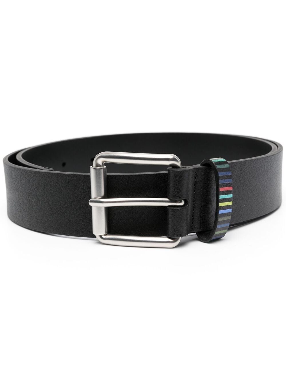 Paul Smith stripe trim belt - Black von Paul Smith