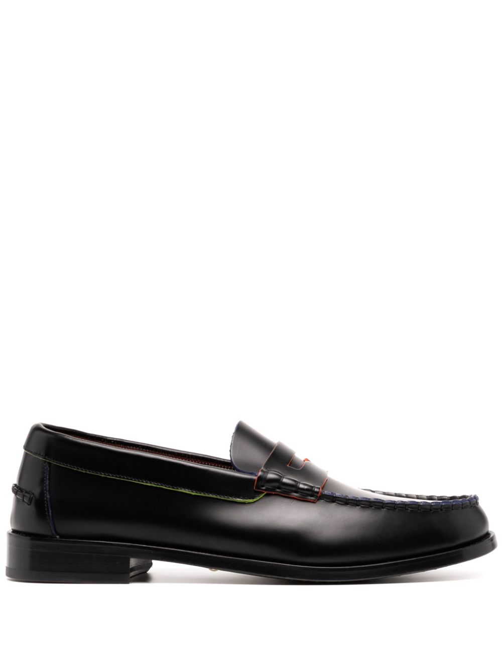 Paul Smith Remi leather loafers - Black von Paul Smith