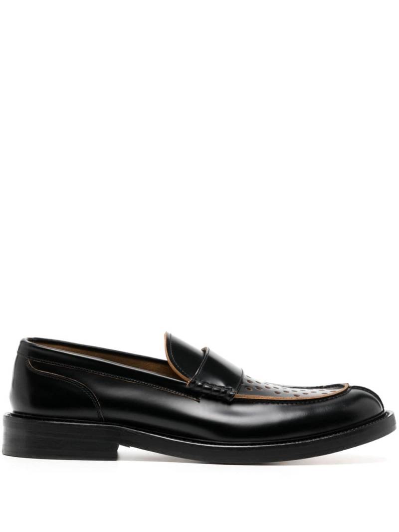 Paul Smith Rossini leather loafers - Black von Paul Smith