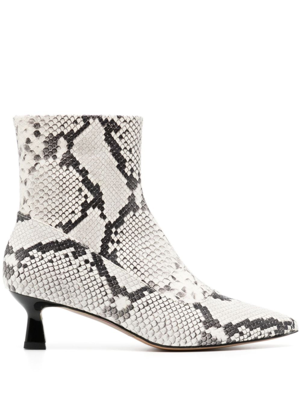 Paul Smith Sarita 50mm snakeskin boots - Neutrals von Paul Smith