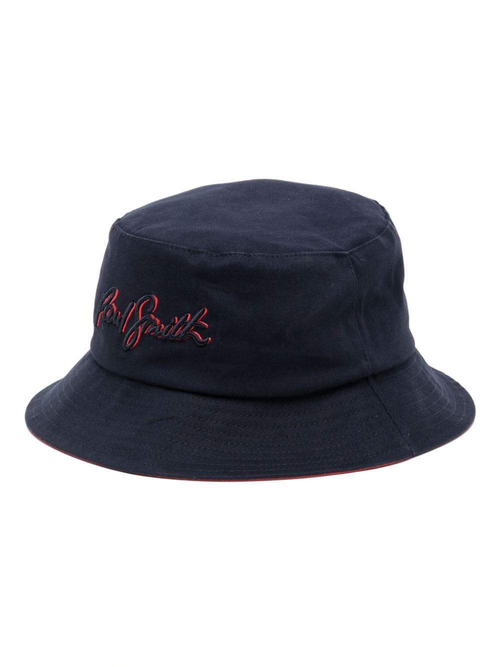 Paul Smith Shadow Logo-embroidered bucket hat - Blue von Paul Smith