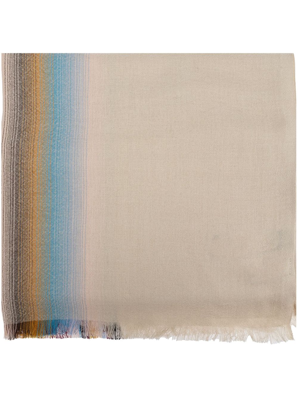 Paul Smith Signature Stripe scarf - Neutrals von Paul Smith