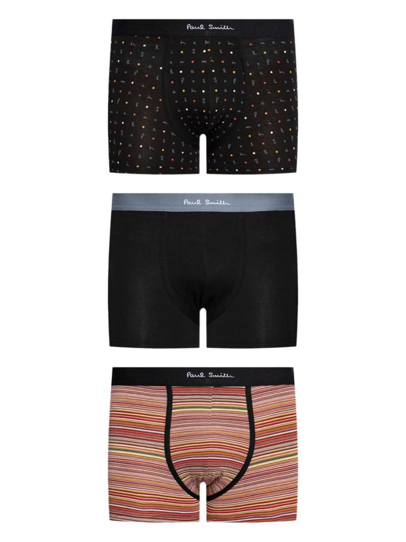 Paul Smith Signature boxers (pack of three) - Red von Paul Smith