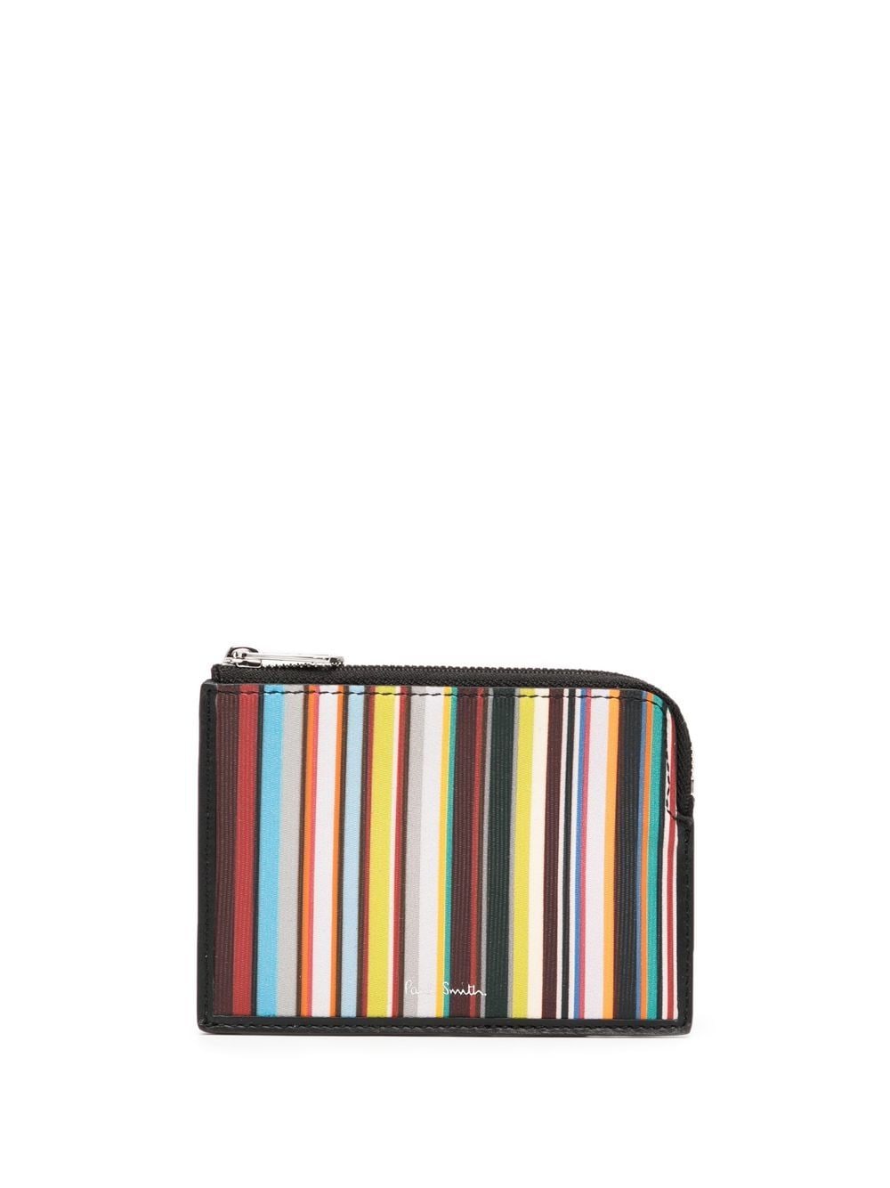 Paul Smith Signature stripe wallet - Multicolour von Paul Smith