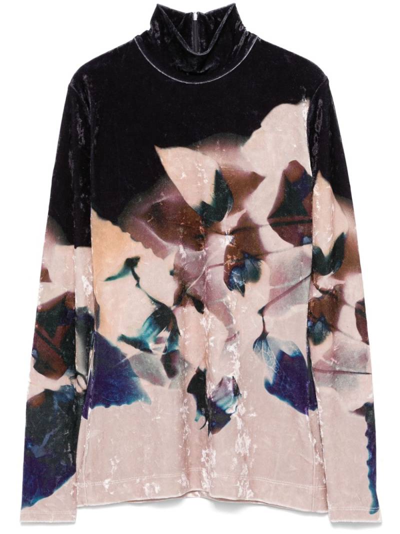 Paul Smith Solar Gram-print top - Blue von Paul Smith