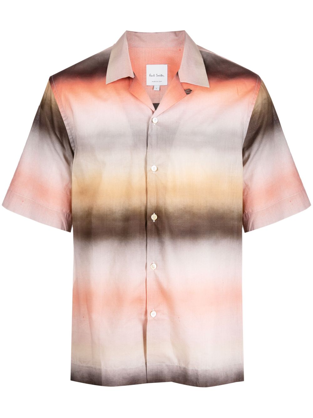 Paul Smith 'Untitled Stripe' short-sleeve shirt - Green von Paul Smith