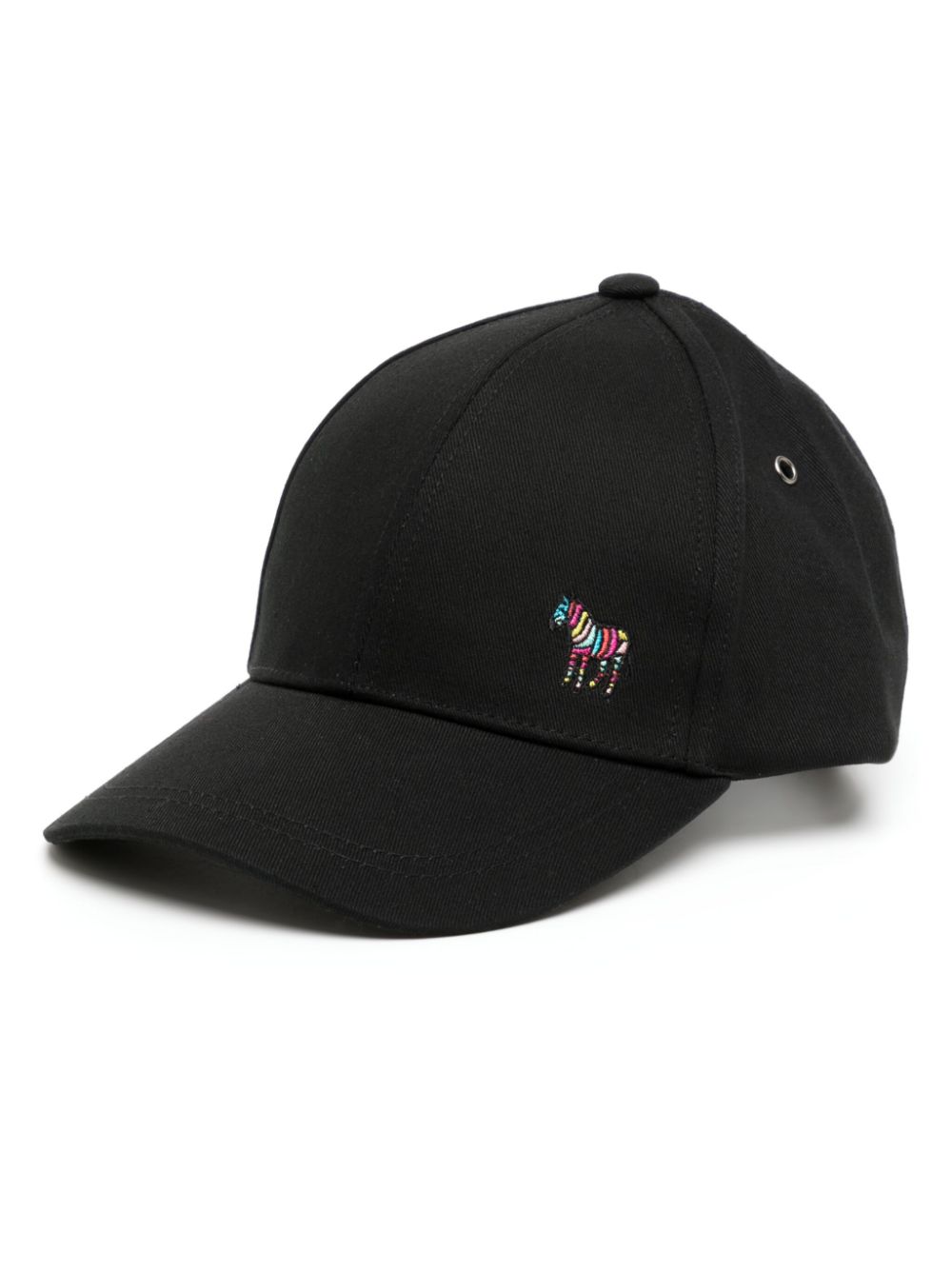 Paul Smith Zebra-logo baseball cap - Black von Paul Smith