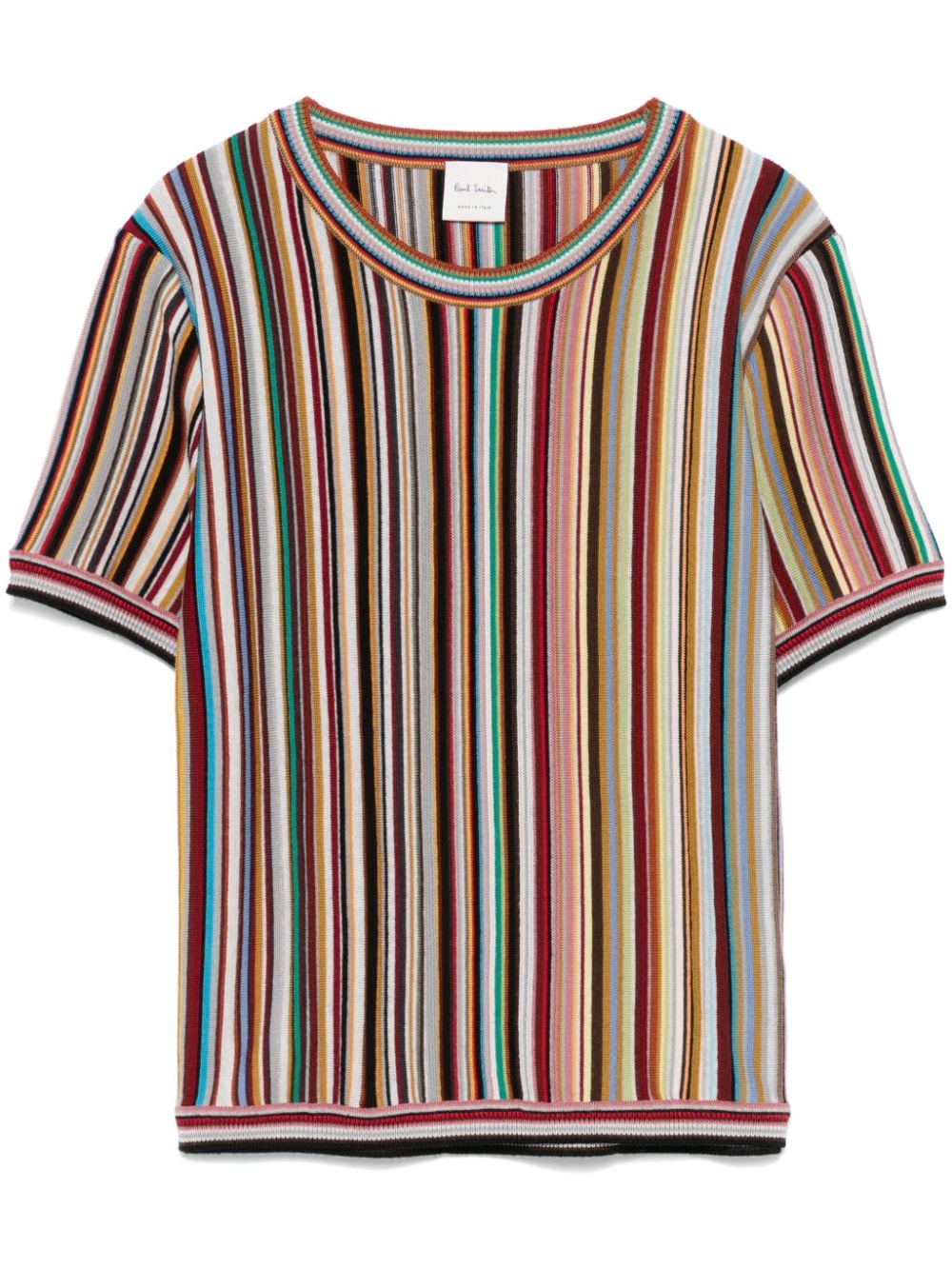 Paul Smith artist stripe pattern sweater - Red von Paul Smith