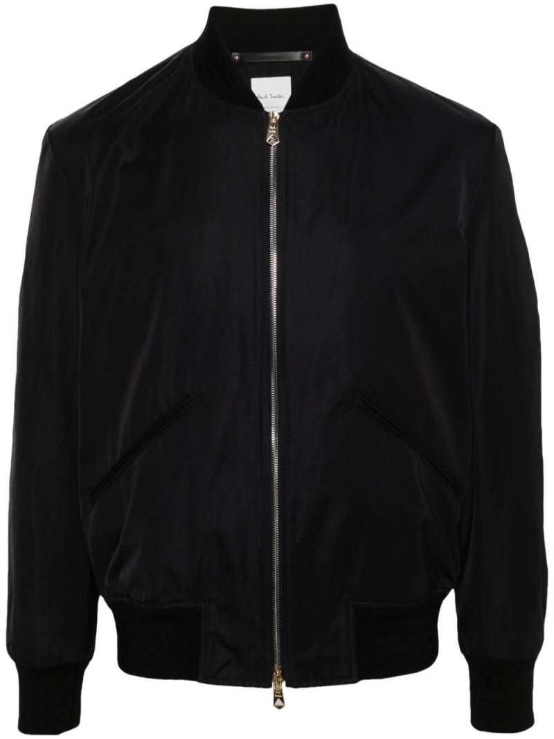 Paul Smith band-collar bomber jacket - Black von Paul Smith