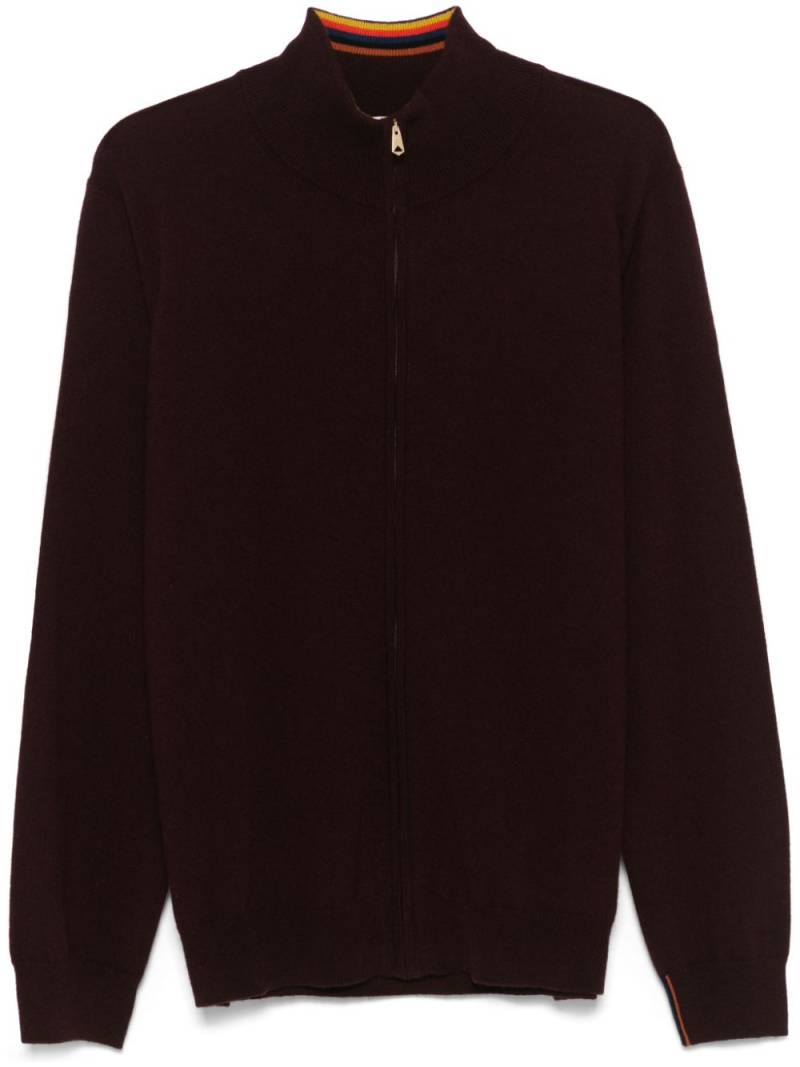 Paul Smith cashmere full-zip cardigan - Red von Paul Smith