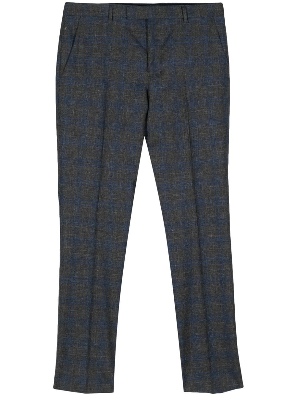 Paul Smith checked tailored trousers - Grey von Paul Smith