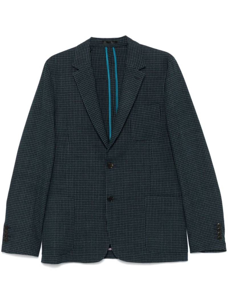 Paul Smith checkered blazer - Blue von Paul Smith