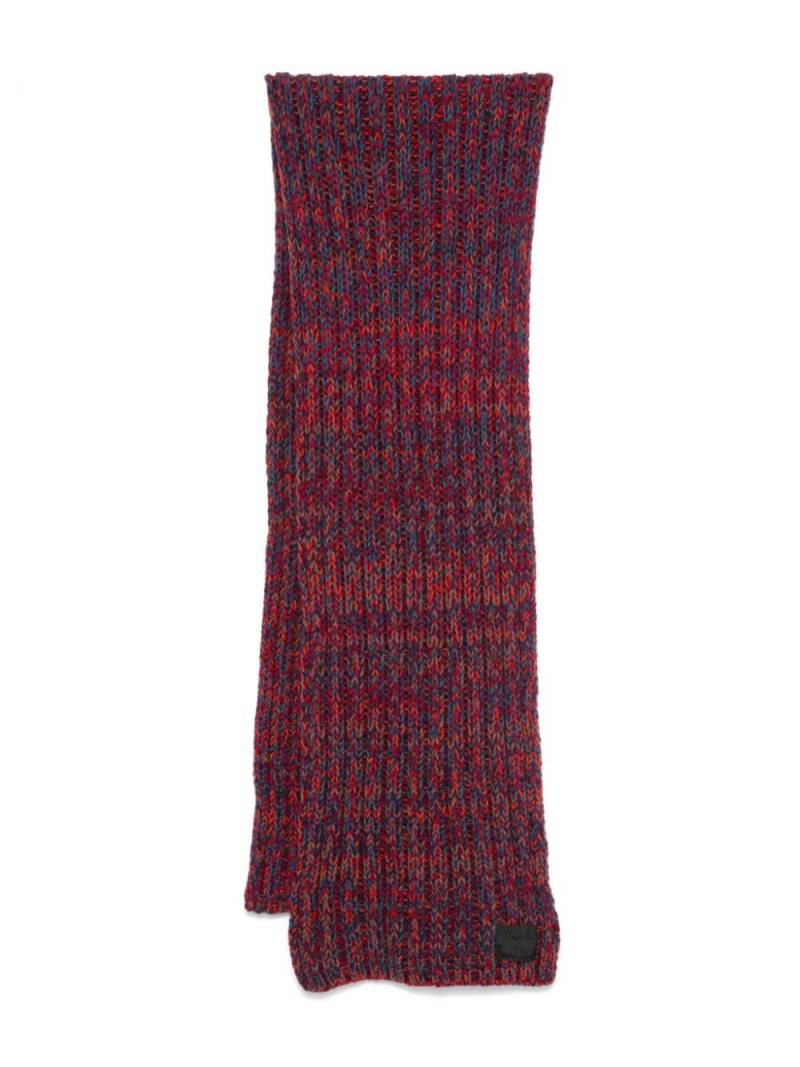 Paul Smith chunky twisted scarf - Red von Paul Smith