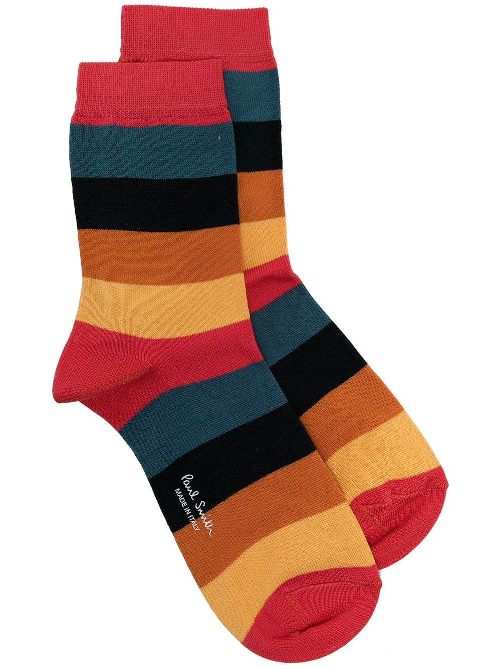 Paul Smith colour-block striped socks - Multicolour von Paul Smith