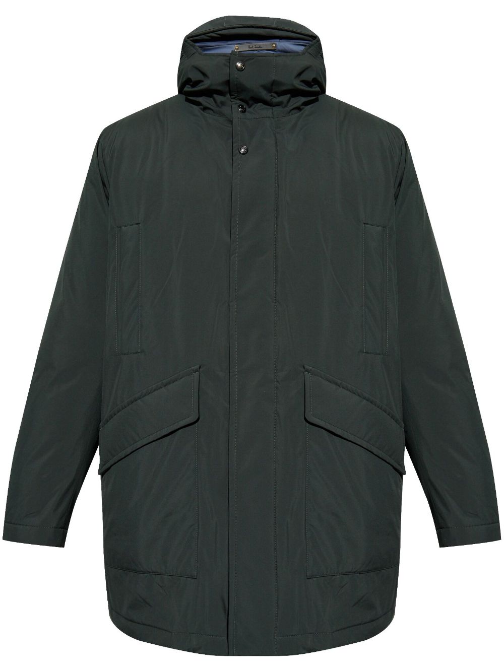 Paul Smith concealed-fastening raincoat - Green von Paul Smith