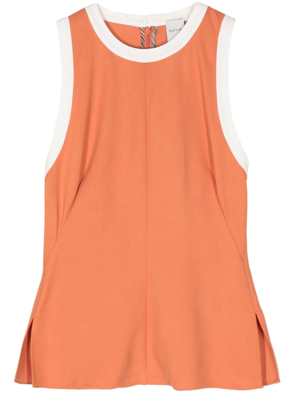 Paul Smith contrasting-trim tank top - Orange von Paul Smith